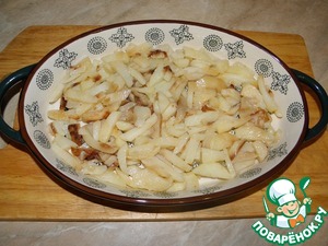 Картофель с фаршем "По-русски"