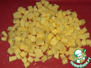 Рулетики с картофелем и сыром