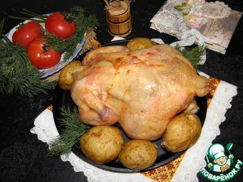 Курица с картофелем "Все гениальное-просто!"