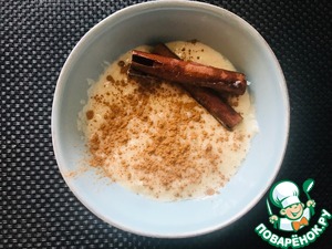 Arroz con leche (сладкая рисовая каша/рисовый пудинг)